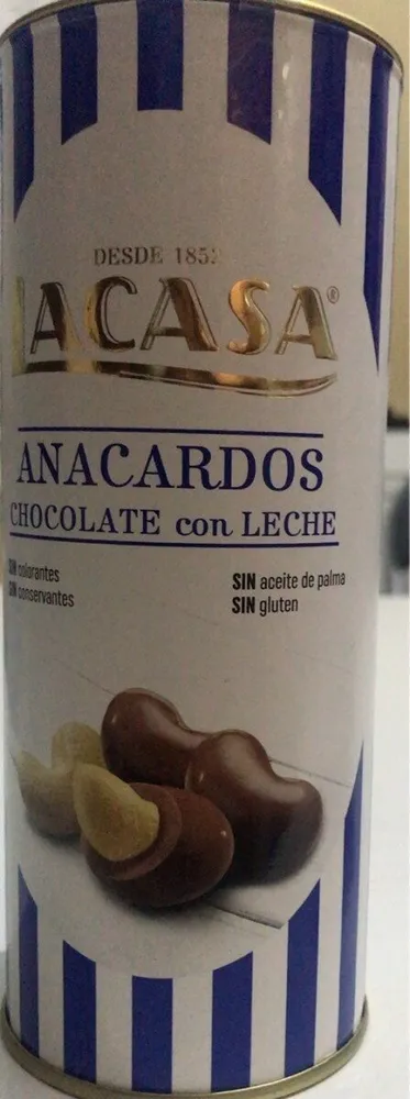 Anacardos chocolate con leche