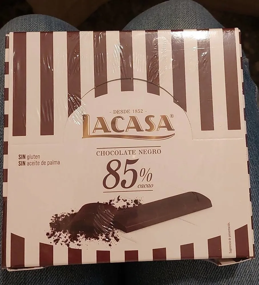 Chocolate negro 85 cacao