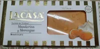 Turron de praliné mandarina y merengue