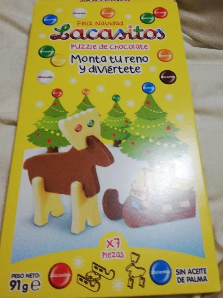Lacasitos puzzle de chocolate