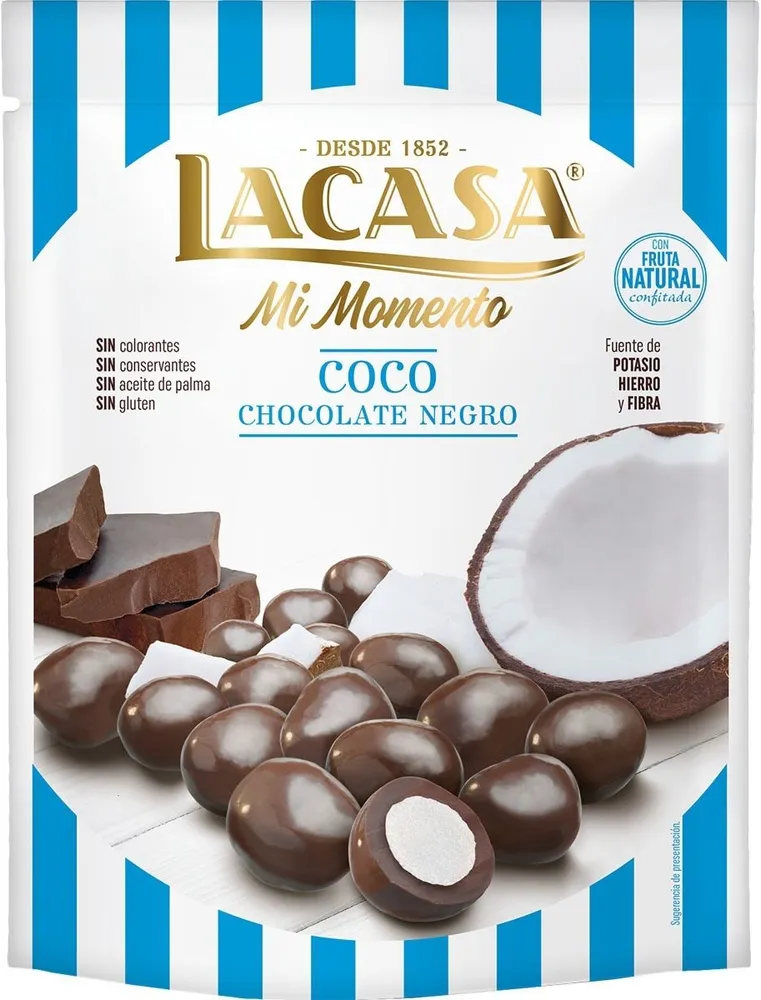 Coco con chocolate negro