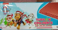 Turrón crujiente chocolate paw