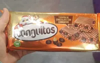 Turrón chocolate con conguitos