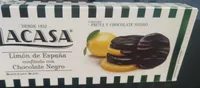 Limon y chocolate negro