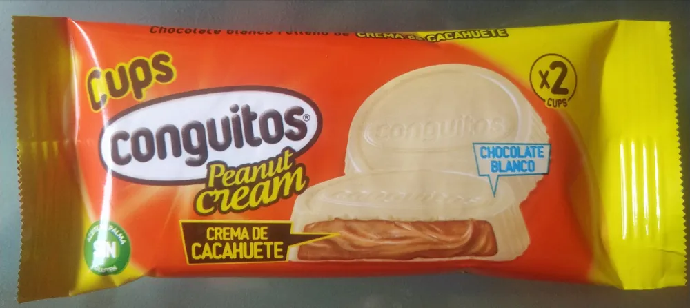 Cups Conguitos Chocolate Blanco