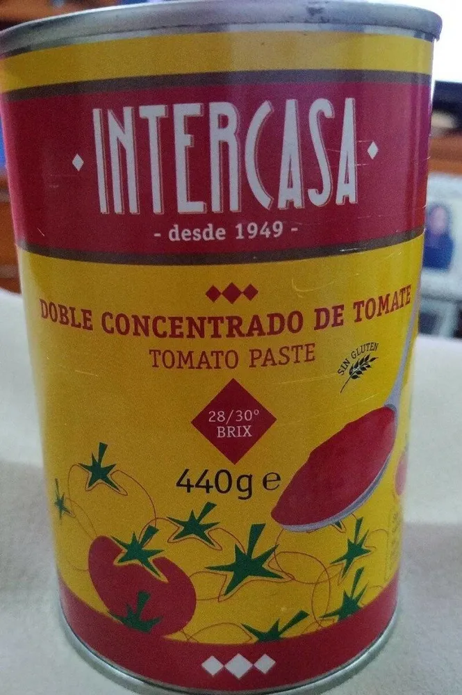 Doble concentrado de tomate