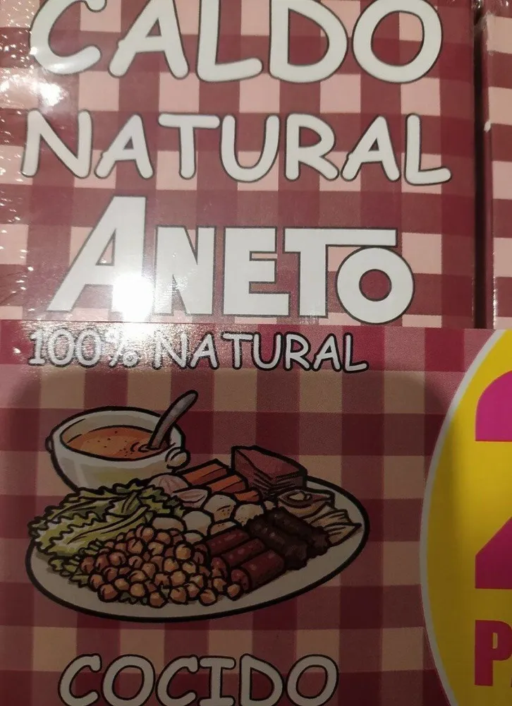 Caldo natural Aneto de cocido