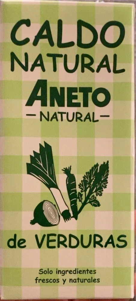 Caldo natural de verduras