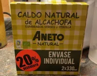 Caldo Natural de Alcachofa