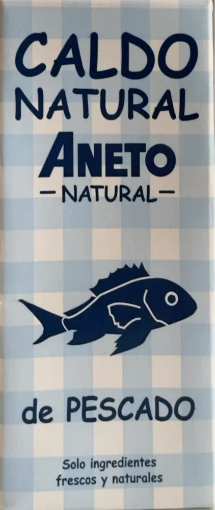 Caldo natural de Pescado