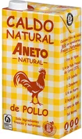 Caldo natural de pollo