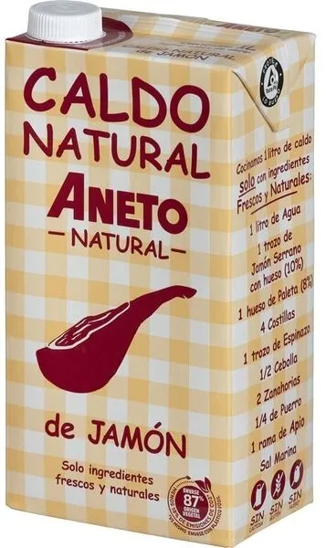 Caldo de jamón 100% natural envase 1 l