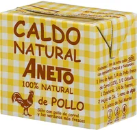 Caldo natural de pollo