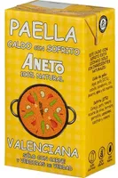Caldo para paella valenciana con sofrito