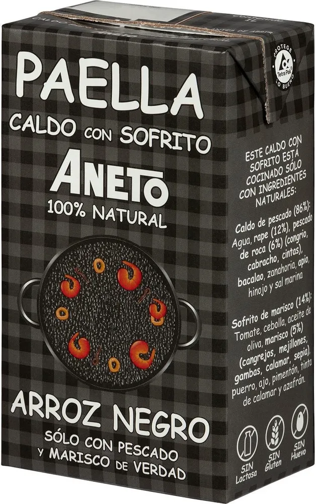 Caldo para arroz negro con sofrito