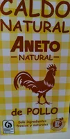 Caldo natural de pollo