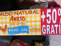 Caldo natural de pollo