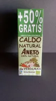 Caldo natural de verduras ecológicas