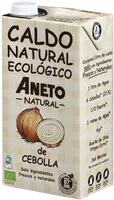 Caldo de cebolla de cultivo ecológico