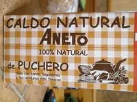 Caldo natural de puchero