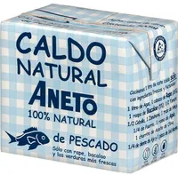 Caldo de pescado 100% natural envase 500 ml