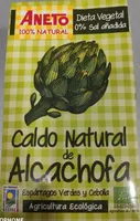 Aneto Caldo Natural De Alcachofa Ecológica