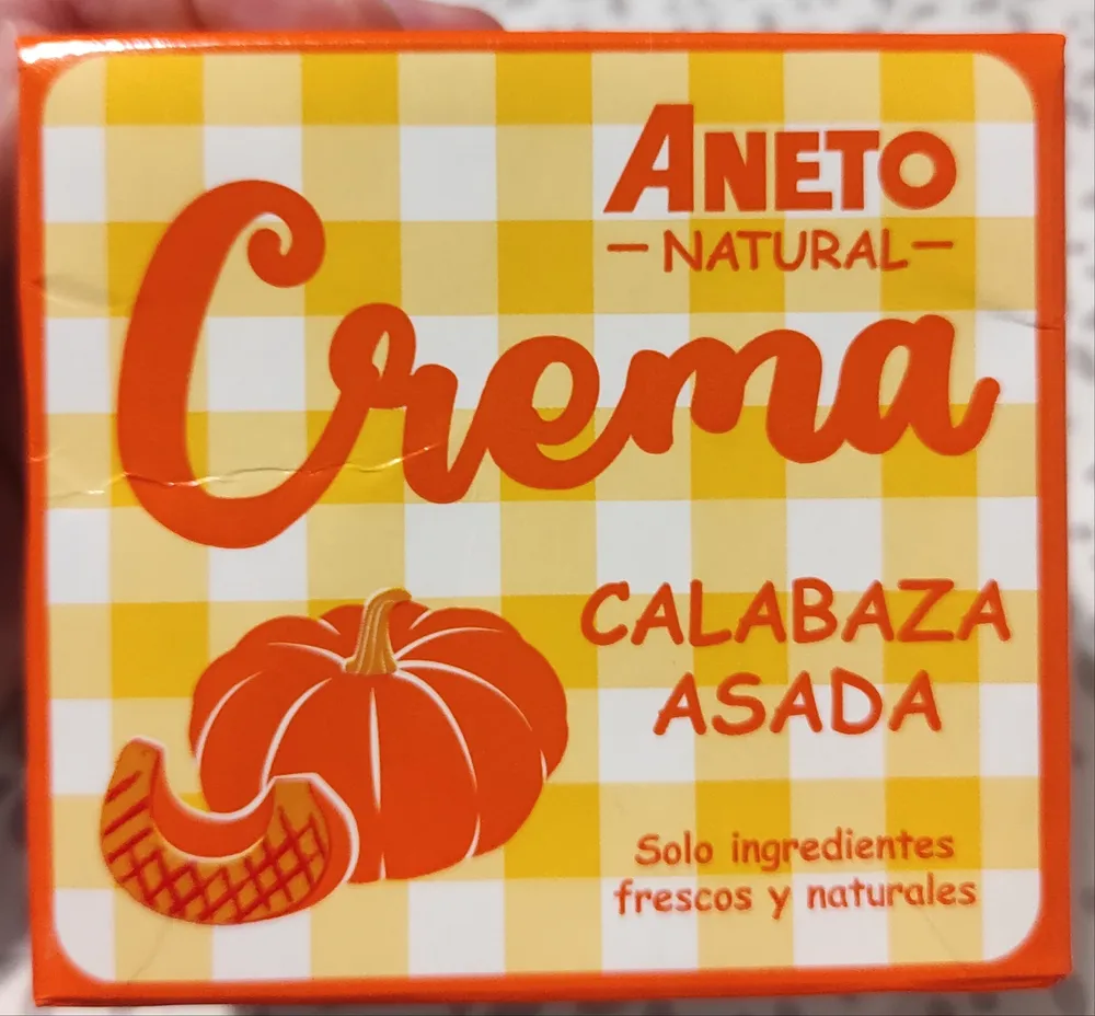 Crema de Calabaza asada
