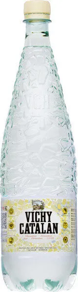 Agua mineral natural con gas