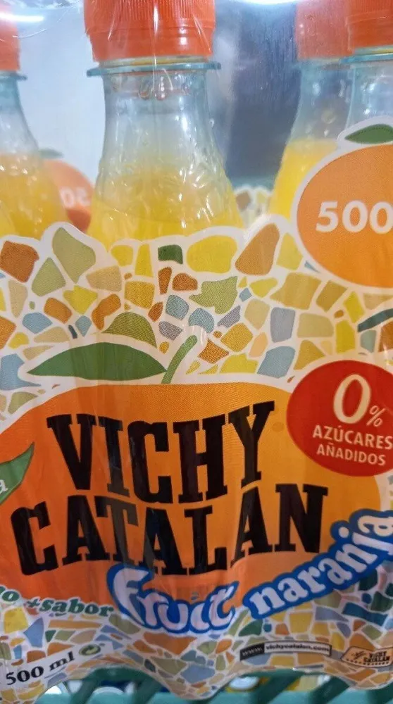 Vichy catalan fruit naranja