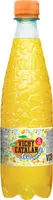 Agua mineral natural con gas sabor naranja