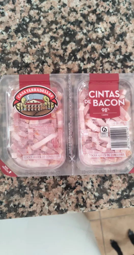 tiras de bacon casa Tarradellas