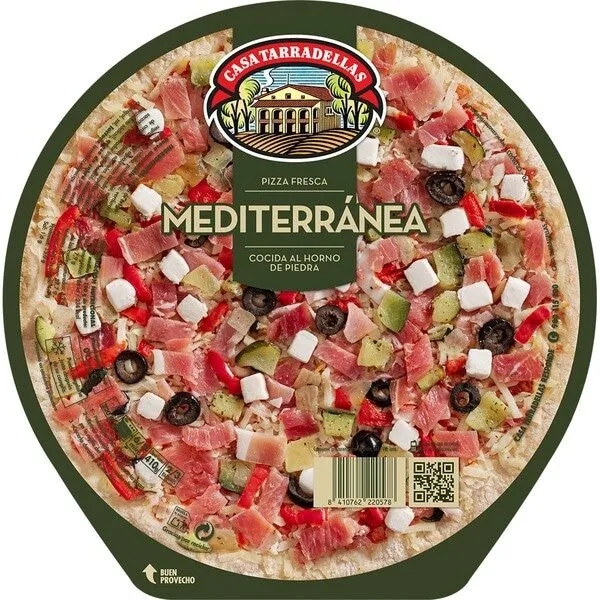 Pizza mediterránea