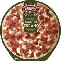 Pizza fresca jamón serrano