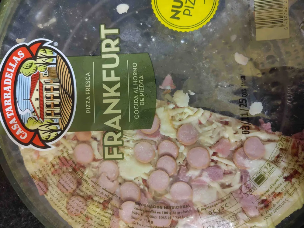 Pizza fresca Frankfurt