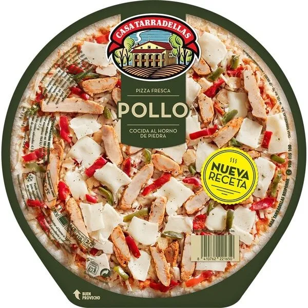 Pizza fresca pollo