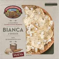 Pizza fresca bianca 4 quesos