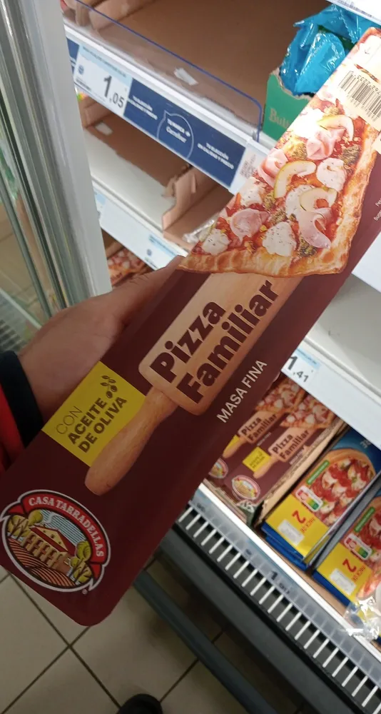 Pizza Familiar MASA FINA