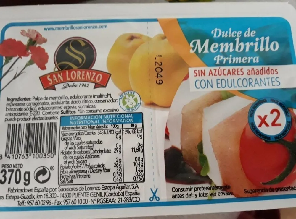 Dulce de membrillo