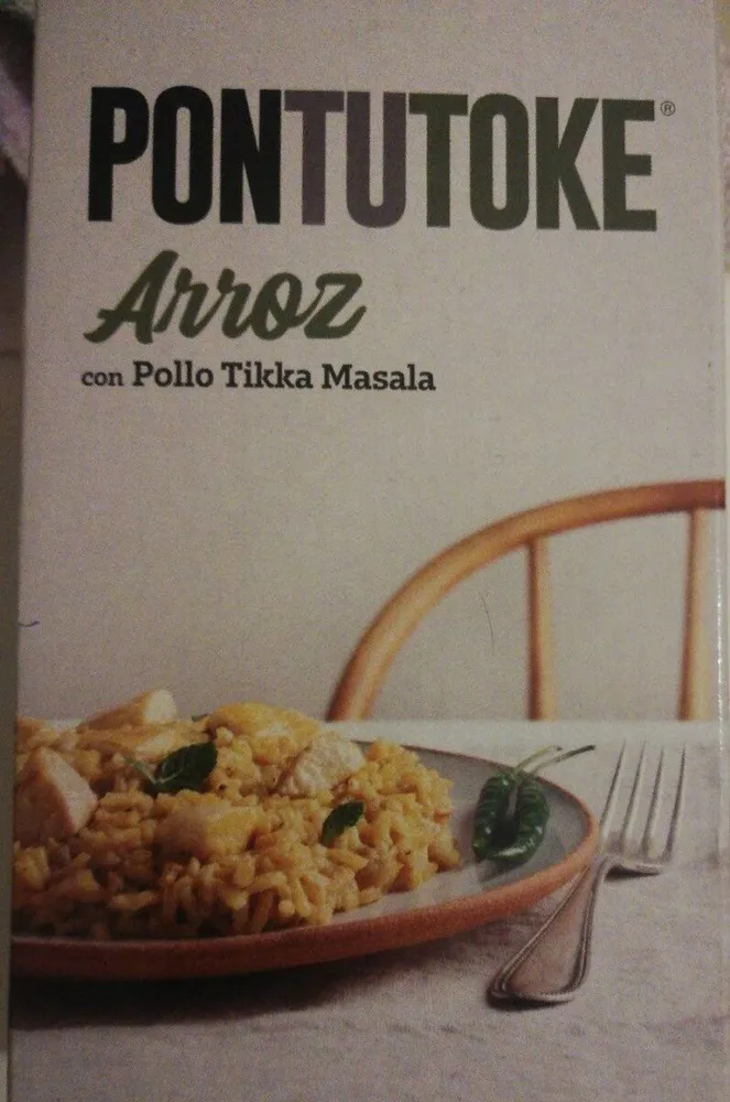 Arroz tikka masala