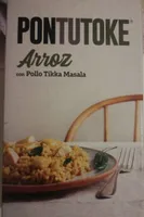 Arroz tikka masala
