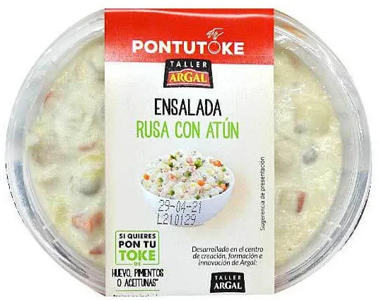 Ensalada rusa con atún