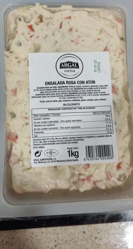Ensaladilla Rusa con Atún
