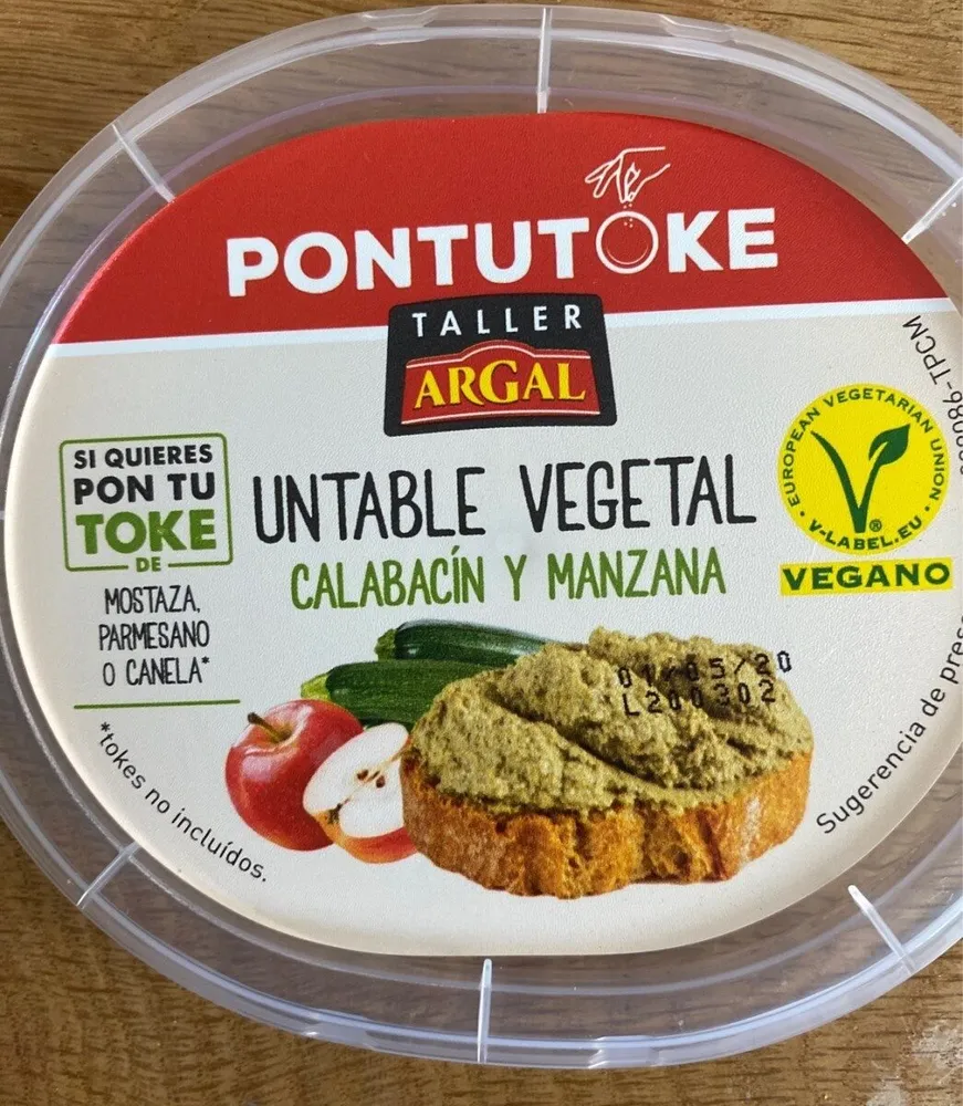 Pontutoke untable vegetal