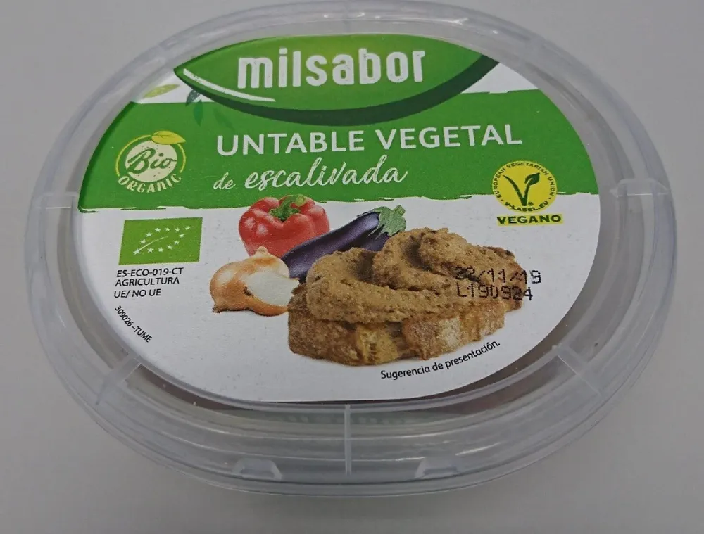 Untable vegetal de escalivada