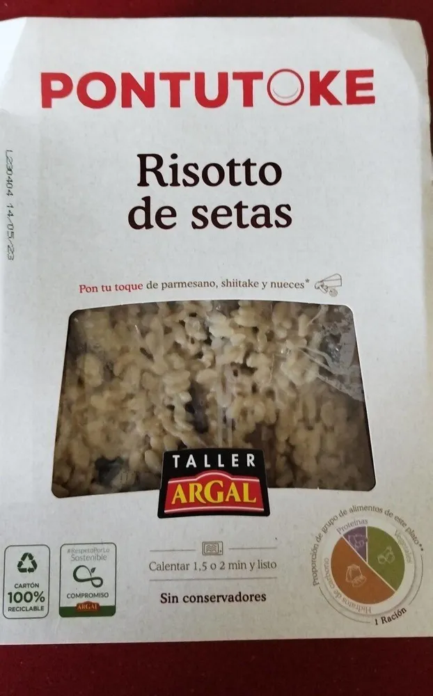 Risotto de setas