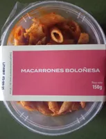 Macarrones Boloñesa