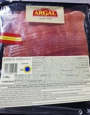 Jamón Serrano Skivad