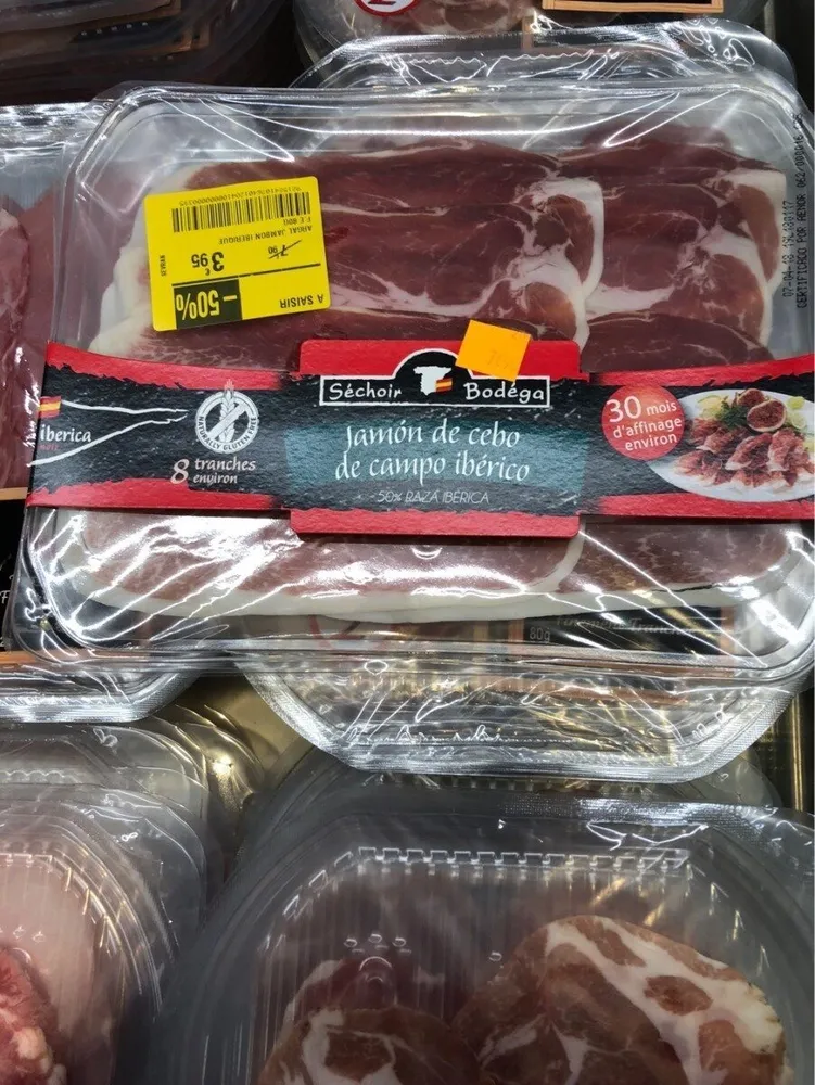 Jamón de ce o de campo ibérico