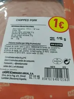 Chopped pork