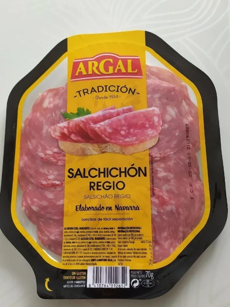 Salchichón regio